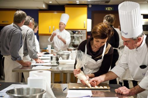 Cooking class Lenotre Paris France