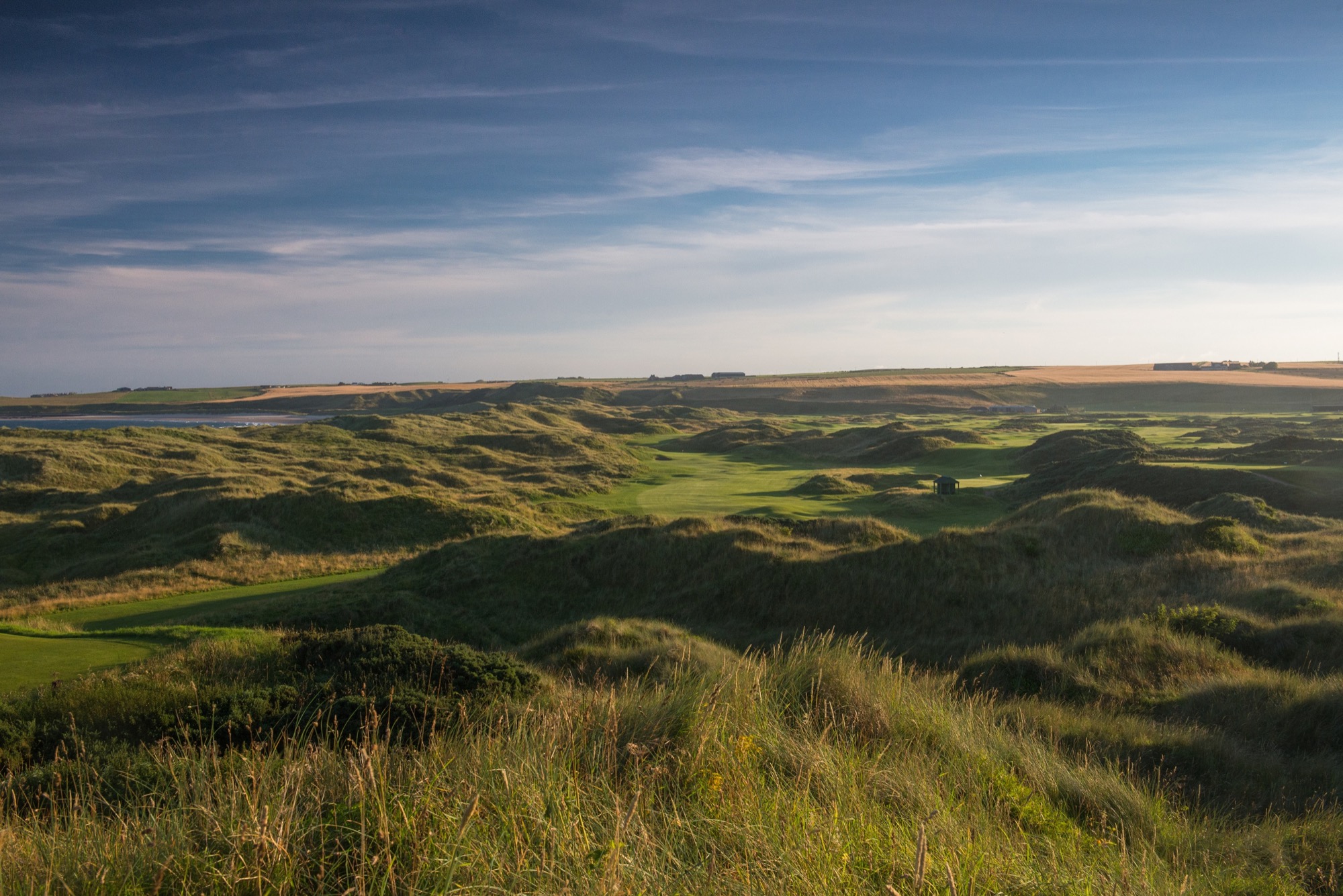 Cruden Bay golf aerial