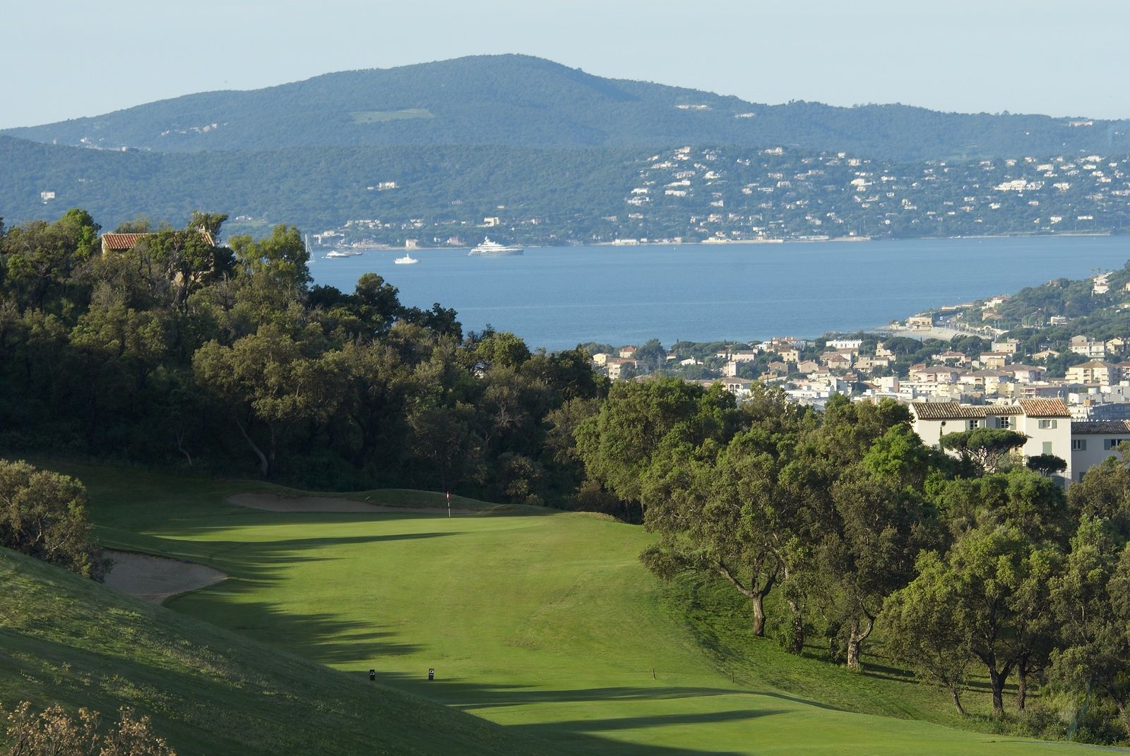 Sainte Maxime golf view French Riviera France