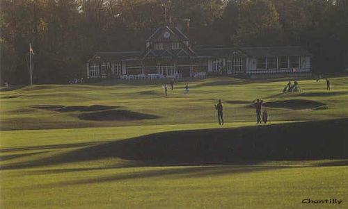 Chantilly golf Vineuil Old Course Paris France