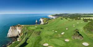 Etretat golf aerial 16