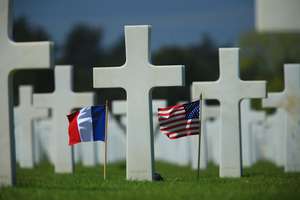 Omaha Beach Cemetery Normandy