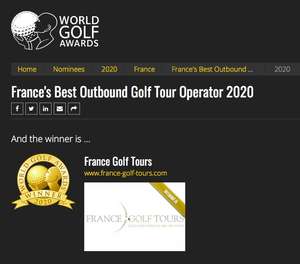 world golf awards